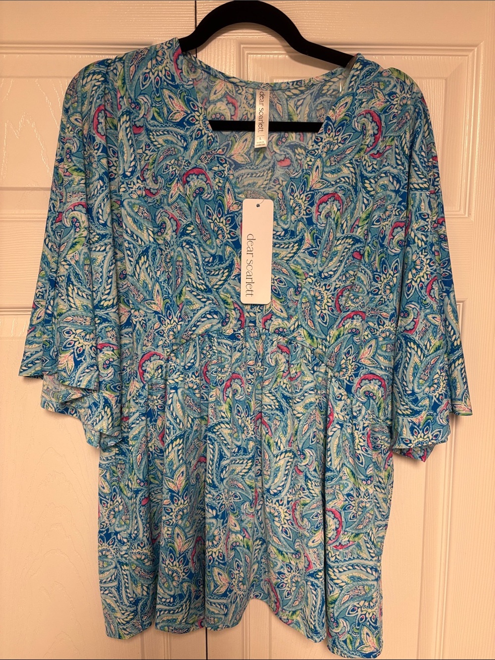 Dear Scarlett Dreamer Blue Paisley